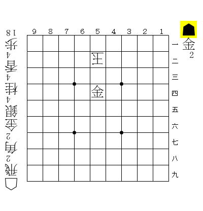 3手詰めの局面の例