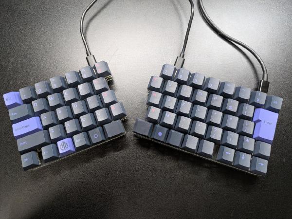 『sphh jp v2』でJIS配列の自作分割キーボードを組んだ